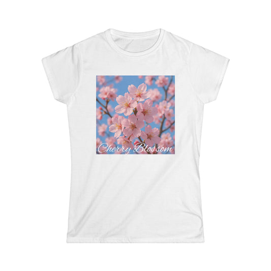 Pink Cherry Blossom Flower - Women's Tee