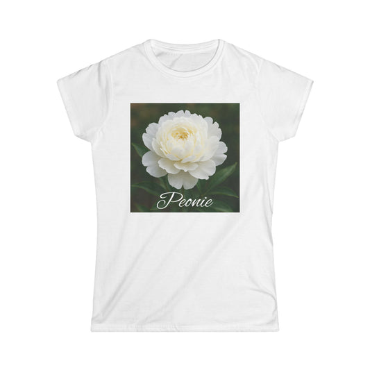 White Peonie Women's Tee